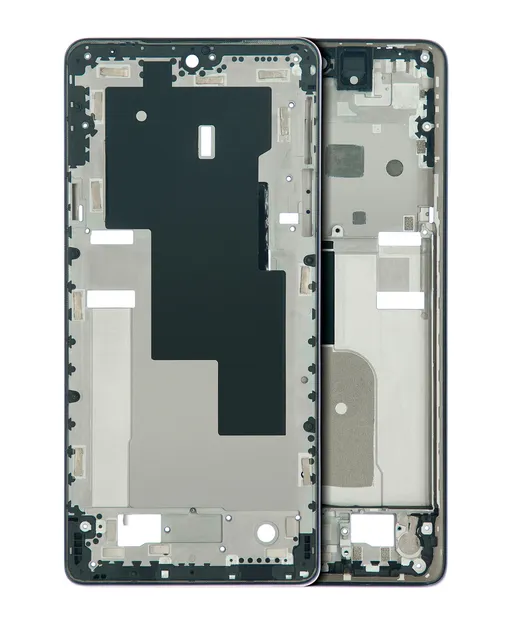 Střední rám (housing) pro Motorola Moto Edge Plus / Edge 30 Pro (XT2201-1/4) / Edge X30 5G (XT2201 -2/6 /2022) (Cosmos Black)