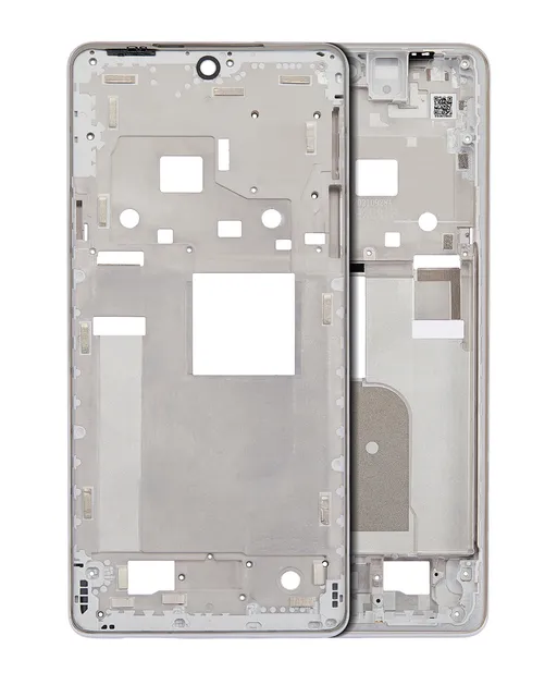 Střední rám (housing) pro Motorola Moto Edge Plus / Edge 30 Pro (XT2201-1/4) / Edge X30 5G (XT2201 -2/6 /2022) (bílá)