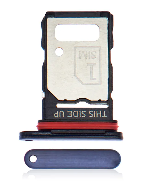SIM šuplík (dvě SIM) pro Motorola Moto Edge Plus / Edge 30 Pro (XT2201-1/4) / Edge X30 5G (XT2201 -2/6 /2022) (černá)