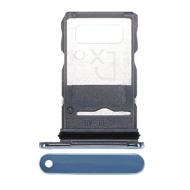 SIM šuplík (jedna SIM) pro Motorola Edge 20 Pro (XT2153-1 / 2021) (Blue Vegan Leather)