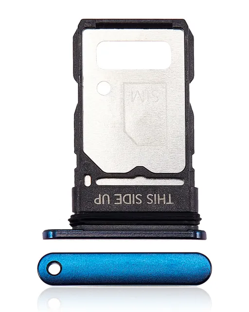 SIM šuplík (jedna SIM) pro Motorola Edge 5G (XT2141 / 2021) (Nebula Blue)