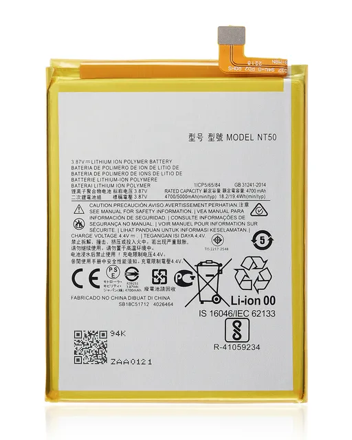 Baterie pro Motorola Moto Edge 20 Lite (XT2139-1 / 2021) / Edge 20 Fusion (XT2139-2 / 2021) (NT50)