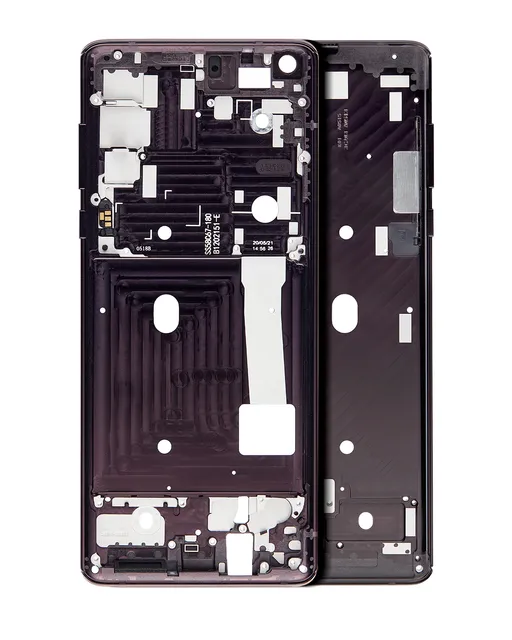 Střední rám (housing) pro Motorola Edge 5G (XT2063 / 2020) (Midnight Magenta)