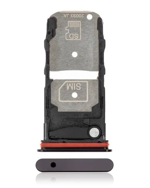SIM šuplík (jedna SIM) pro Motorola Edge Plus 5G (XT2061 / 2020) (černá)