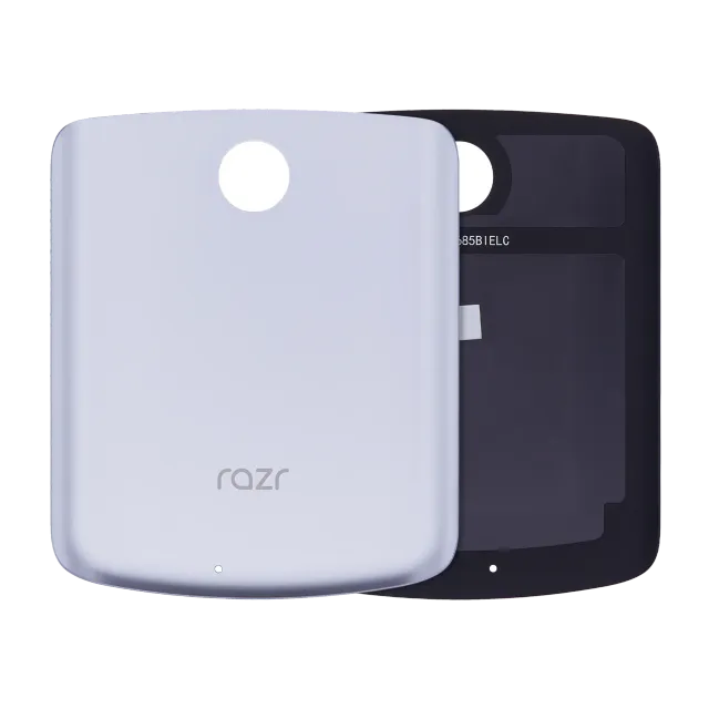 Zadní sklo pro Motorola Razr 5G (XT2071 / 2020) (Liquid Mercury) (originál OEM)