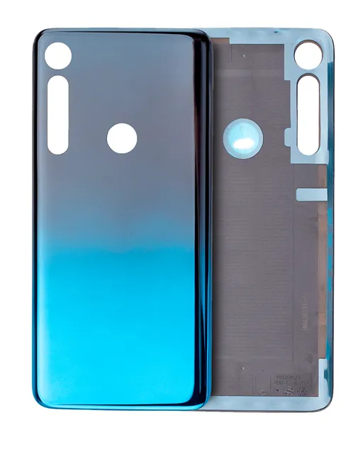 Zadní sklo pro Motorola One Macro (XT2016 / 2019) (Space Blue)