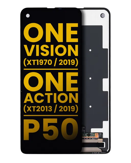LCD displej bez rámečku pro Motorola One Vision (XT1970 / 2019) / One Action (XT2013 / 2019) / P50 (repasovaný) (všechny barvy)