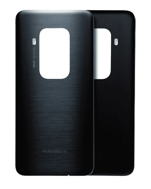Zadní sklo pro Motorola One Zoom (XT2010-01 / 2019) (originál OEM) (šedá)