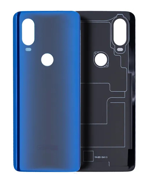Zadní sklo pro Motorola One Vision / P50 (XT1970 / 2019) (Sapphire Blue)