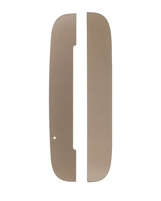 Horní a spodní zadní sklo Panels pro Motorola Moto Z / Z Force Droid (XT1650-02 / 2016) (zlatá)