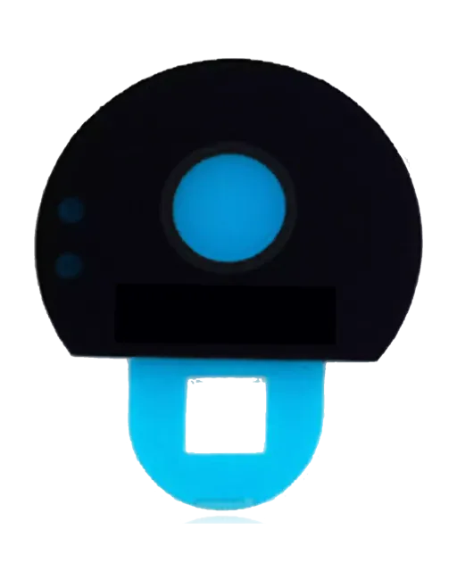 Sklíčko zadní kamery pro Motorola Moto Z Droid (XT1650 / 2016) (černá) (originál OEM)