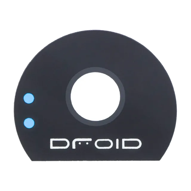 Sklíčko zadní kamery pro Motorola Moto Z Droid (XT1650 / 2016) (černá)