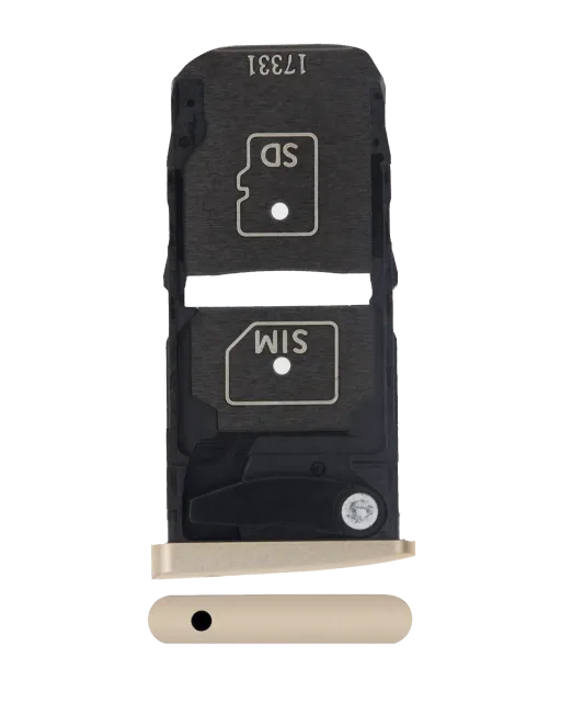 SIM šuplík pro Motorola Moto Z Droid (XT1650-01 / 2016) (zlatá)