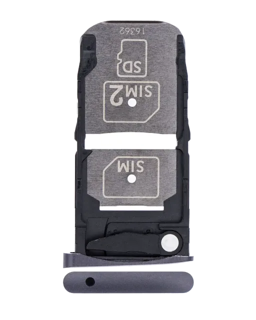 SIM šuplík pro Motorola Moto Z Droid (XT1650-01 / 2016) (černá)