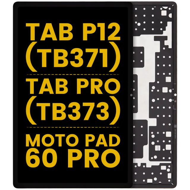 LCD displej bez rámečku pro Lenovo Tab P12 (TB371) / Tab Pro (TB373) / Motorola Moto Pad 60 Pro (repasovaný) (Matte Version)