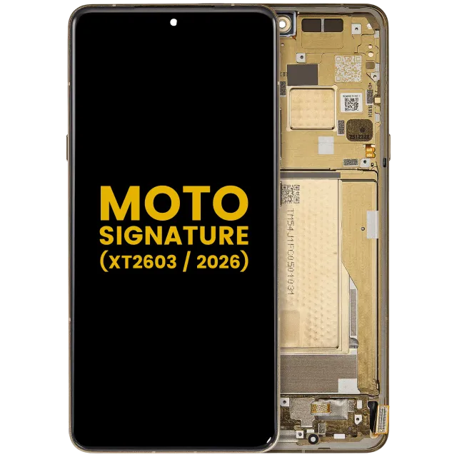 OLED displej s rámečkem pro Motorola Moto Signature (XT2603/ 2026) (repasovaný) (Martini Olive)