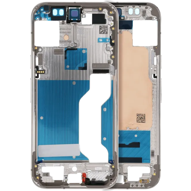 Mid- rám housing pro Google Pixel 10 Pro (originál OEM) (US verze) (bílá)