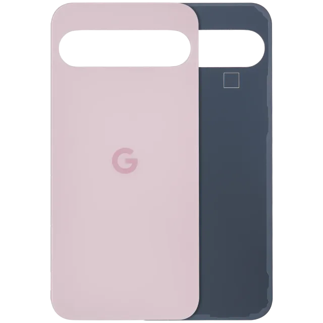 Zadní sklo pro Google Pixel 9 Pro XL (originál z vyřazeného zařízení, stav A) (Rose Quartz)