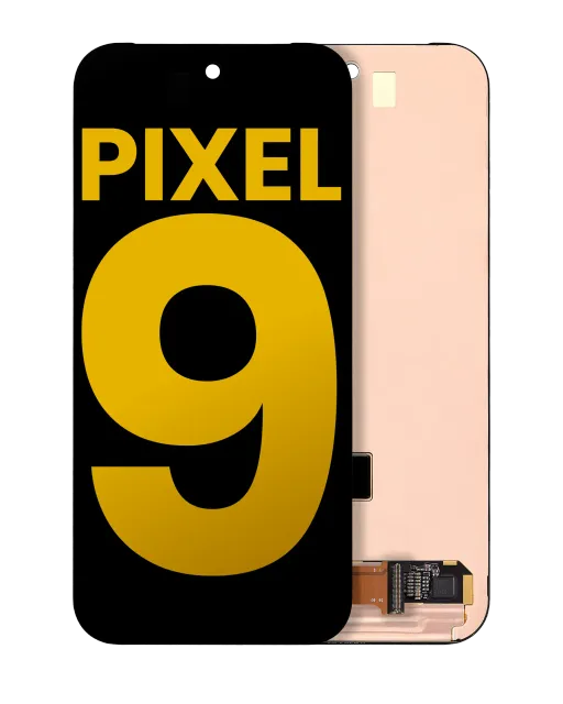 OLED displej bez rámečku (With Fingerprint Sensor) pro Google Pixel 9 (repasovaný) (všechny barvy)