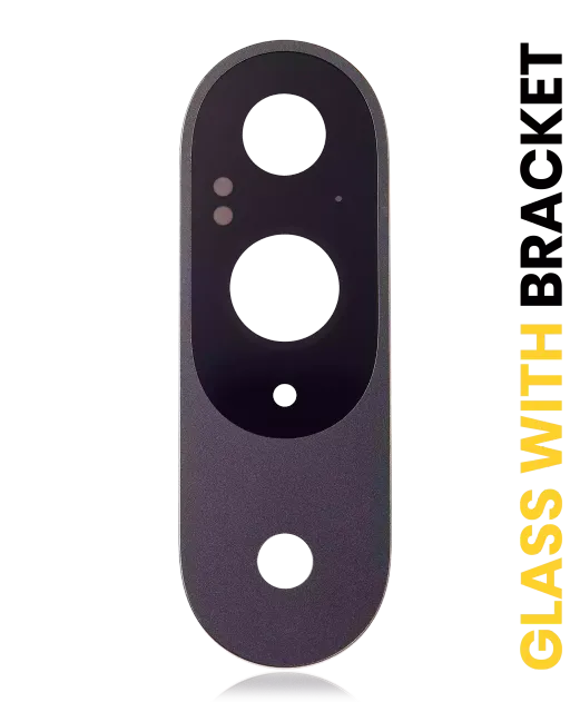 Sklíčko zadní kamery s držákem pro Google Pixel 9 (Obsidian)