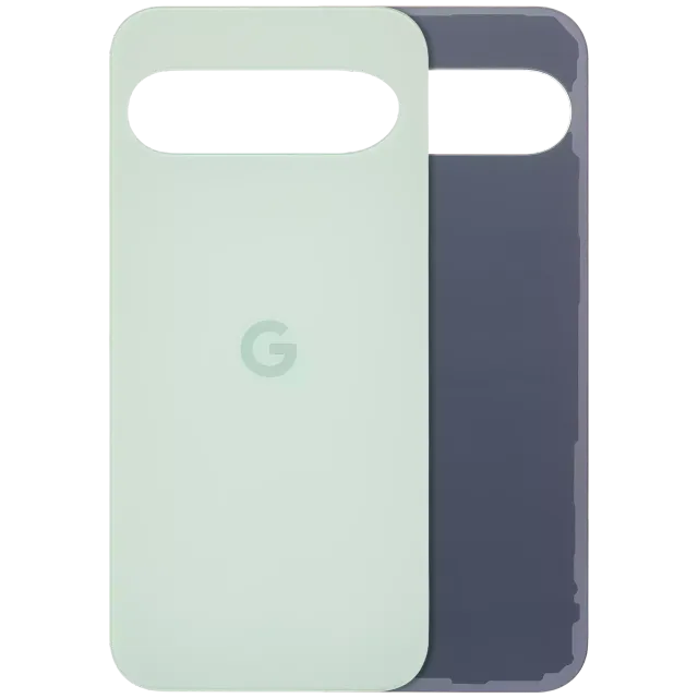 Zadní sklo pro Google Pixel 9 (originál z vyřazeného zařízení, stav A) (Wintergreen)