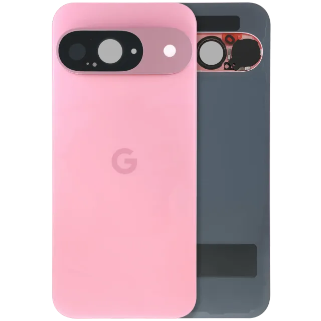 Zadní sklo se sklíčkem kamery pro Google Pixel 9 (originál z vyřazeného zařízení, stav A) (Peony)