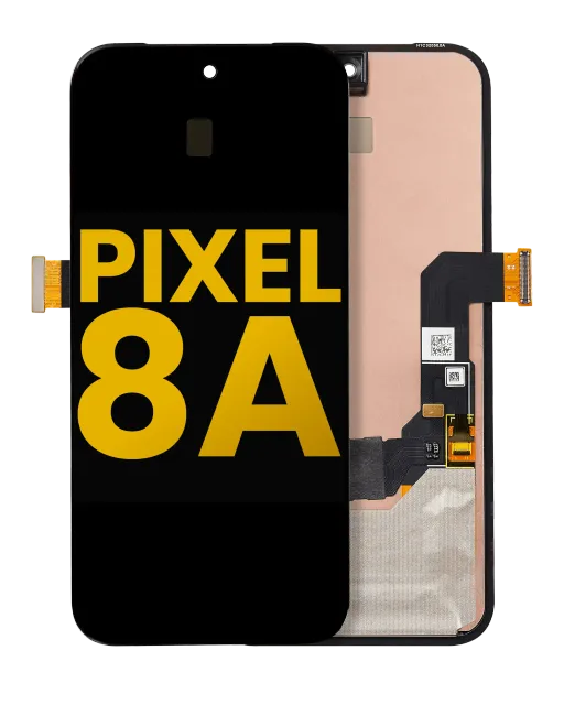OLED displej bez rámečku (With Finger Print Sensor) pro Google Pixel 8A (repasovaný) (všechny barvy)