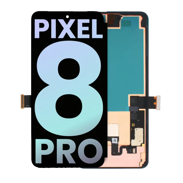 OLED displej s rámečkem (With Fingerprint Sensor) pro Google Pixel 8 Pro (originál OEM) (všechny barvy)