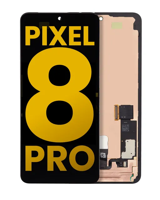 OLED displej s rámečkem (With Fingerprint Sensor) pro Google Pixel 8 Pro (repasovaný) (všechny barvy)