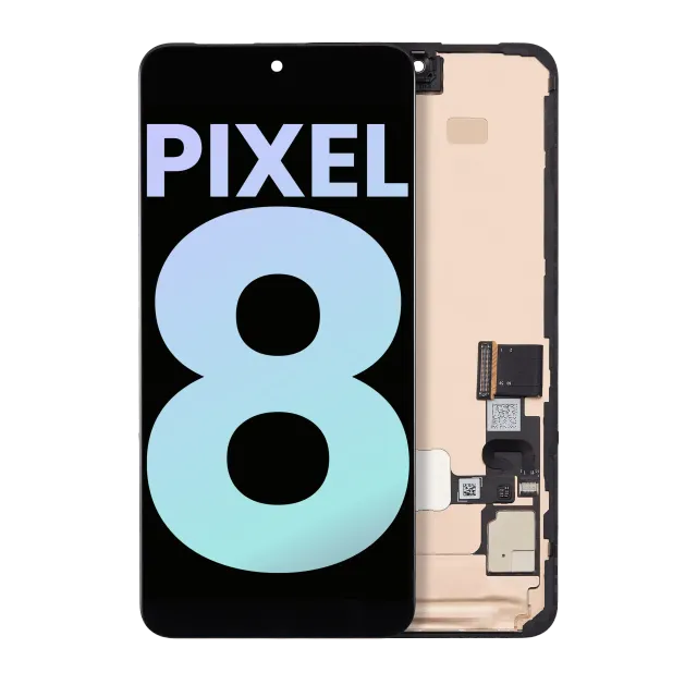 OLED displej s rámečkem (With Fingerprint Sensor) pro Google Pixel 8 (originál OEM) (všechny barvy)