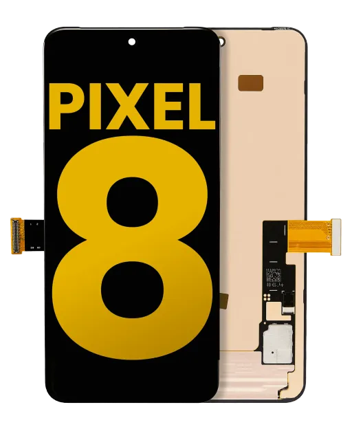 OLED displej bez rámečku (Without Fingerprint Sensor) pro Google Pixel 8 (repasovaný) (všechny barvy)