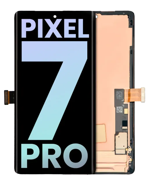 OLED displej s rámečkem (With Fingerprint Sensor) pro Google Pixel 7 Pro (originál OEM) (všechny barvy)
