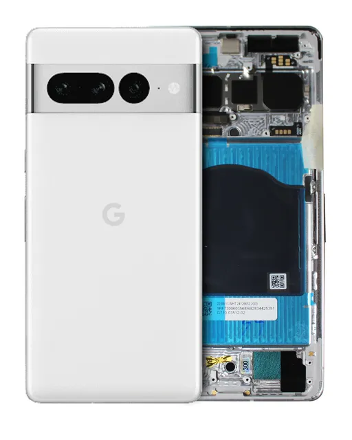 Zadní kryt (housing) pro Google Pixel 7 Pro (originál OEM) (Snow)