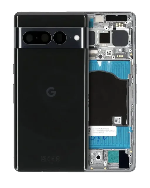 Zadní kryt (housing) pro Google Pixel 7 Pro (originál OEM) (Obsidian)