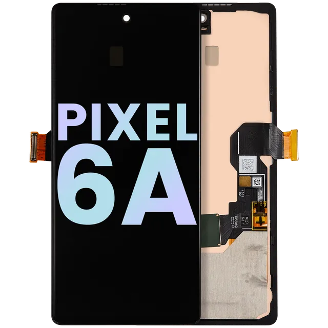 OLED displej s rámečkem (With Fingerprint Sensor) pro Google Pixel 6A (originál OEM) (všechny barvy)