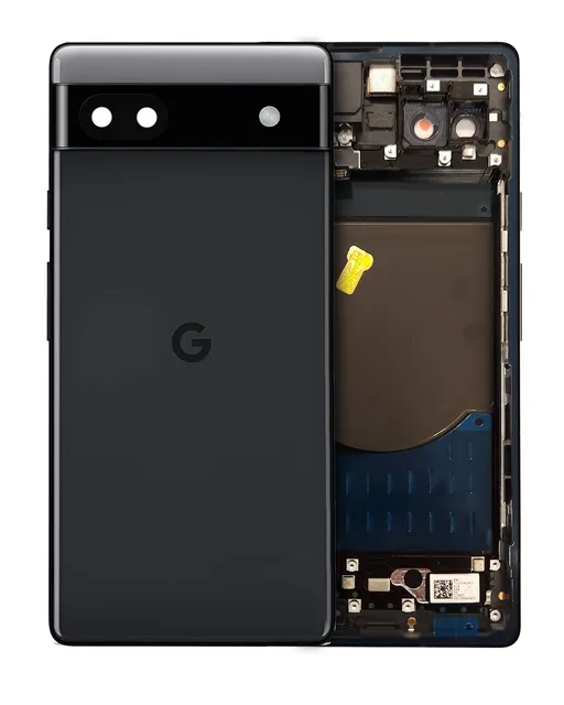 Zadní kryt (housing) pro Google Pixel 6a (originál OEM) (Charcoal)