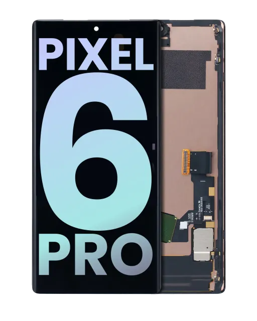 OLED displej s rámečkem (With Fingerprint Sensor) pro Google Pixel 6 Pro (originál OEM) (všechny barvy)