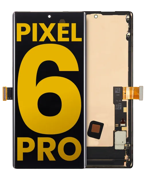 OLED displej s rámečkem (Without Finger Print Sensor) pro Google Pixel 6 Pro (repasovaný) (všechny barvy)
