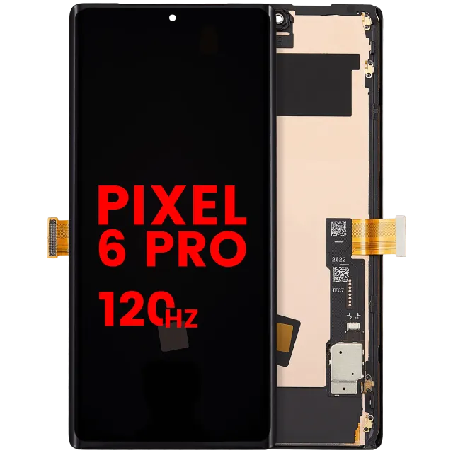 OLED displej s rámečkem (Without Fingerprint Sensor) pro Google Pixel 6 Pro (Aftermarket Plus / 120HZ) (všechny barvy)