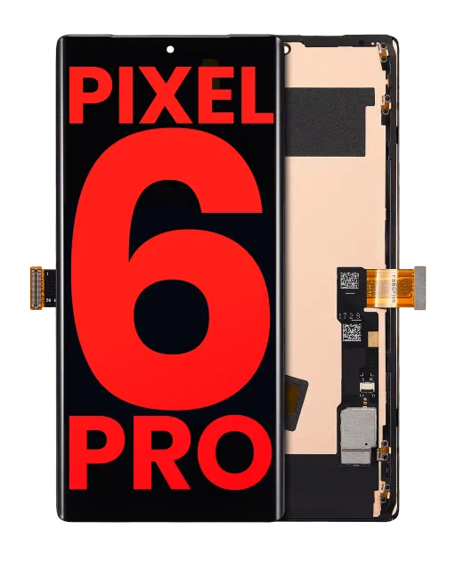 OLED displej s rámečkem (Without Fingerprint Sensor) pro Google Pixel 6 Pro (Aftermarket Plus) (všechny barvy)