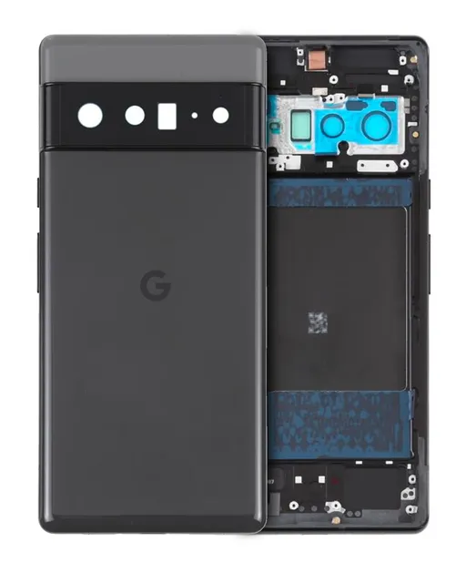 Zadní kryt (housing) pro Google Pixel 6 Pro (originál OEM) (Stormy Black)