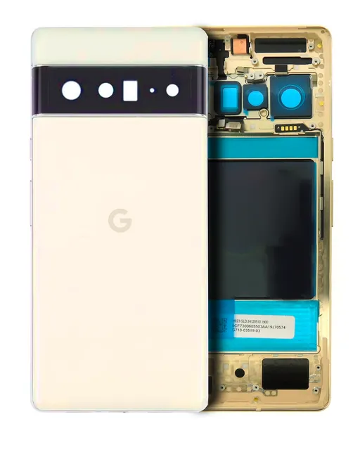 Zadní kryt (housing) pro Google Pixel 6 Pro (originál OEM) (Sorta Sunny)