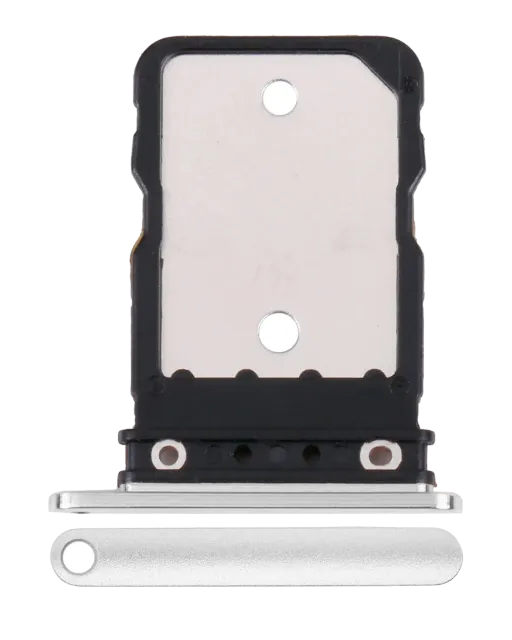 SIM šuplík pro Google Pixel 6 Pro (originál OEM) (Cloudy White)