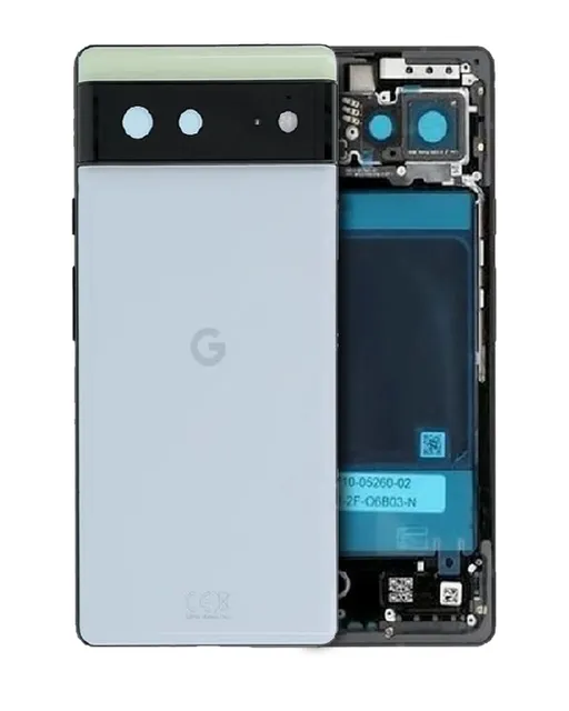 Zadní kryt (housing) pro Google Pixel 6 (originál OEM) (Sorta Seafoam)