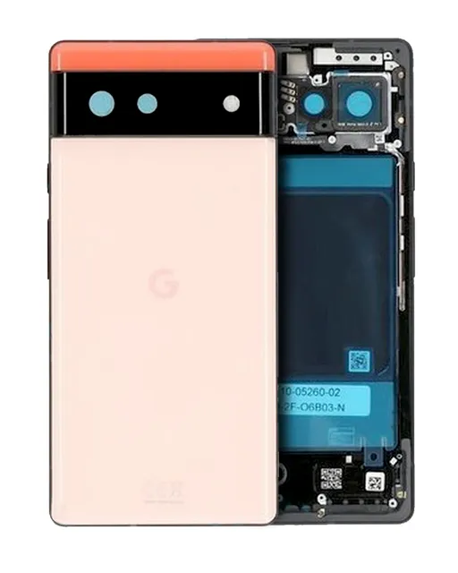 Zadní kryt (housing) pro Google Pixel 6 (originál OEM) (Kinda Coral)