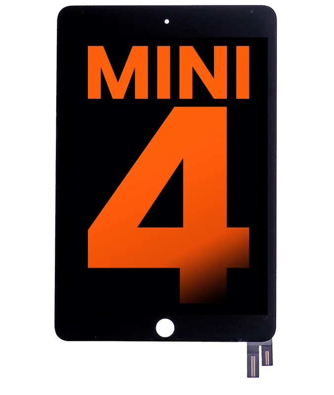 LCD displej s dotykovou vrstvou pro iPad mini 4 (kosmetická vada, stav A) (černá)