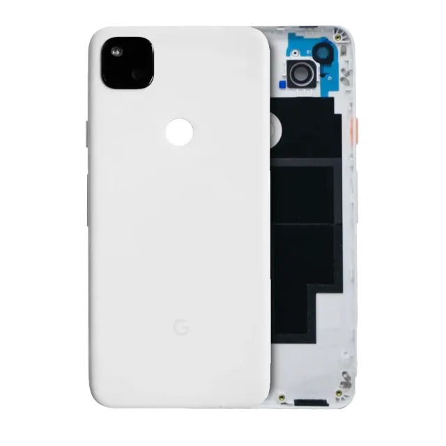 Zadní sklo pro Google Pixel 4a 5G (originál OEM) (Clearly White)