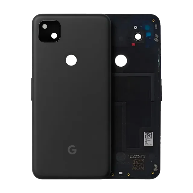 Zadní sklo pro Google Pixel 4a 5G (originál OEM) (Just Black)