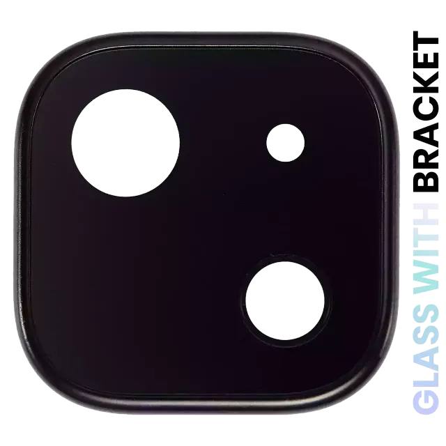 Sklíčko zadní kamery s držákem pro Google Pixel 4A (originál OEM)