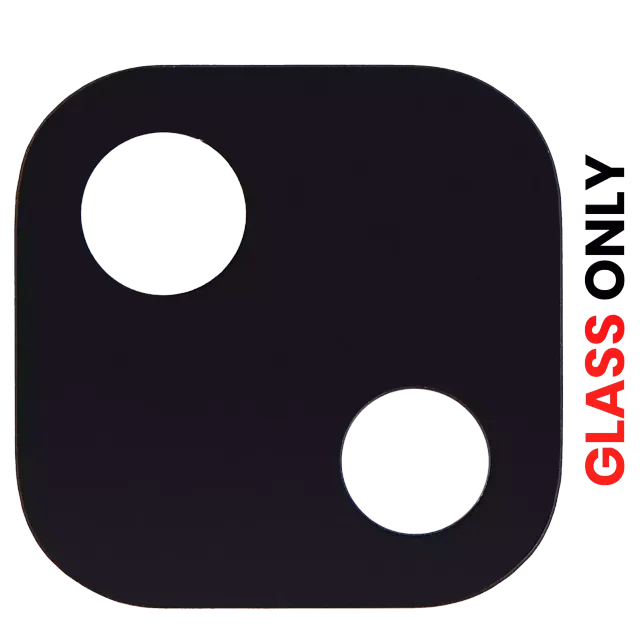 Sklíčko zadní kamery (jen sklo) s lepením pro Google Pixel 4A (Aftermarket Plus)